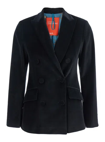 Merci Long-sleeved Suit Jacket In Black