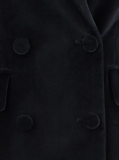 Merci Long-sleeved Suit Jacket In Black