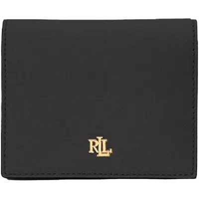Ralph Lauren Cmpct Wallet Wallet Small In Black