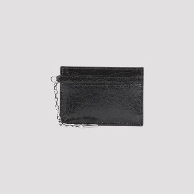 Alexander Mcqueen Credit Card Case Black In Black