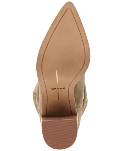 Dolce Vita Talina Pointed Toe Bootie In Nude
