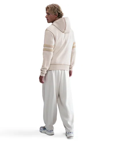 Nike Club Mens Long Sleeve Fleece Active Hoodie In White