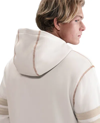 Nike Club Mens Long Sleeve Fleece Active Hoodie In White