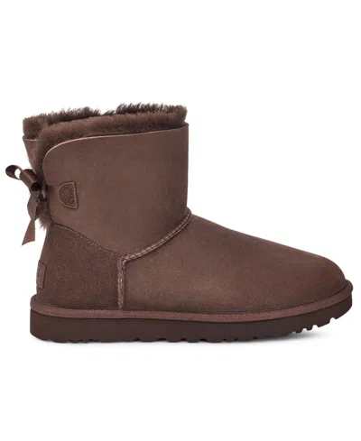 Ugg Women's Mini Bailey Bow Ii Slip On Boots In Brown