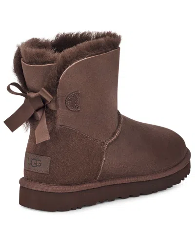 Ugg Women's Mini Bailey Bow Ii Slip On Boots In Brown