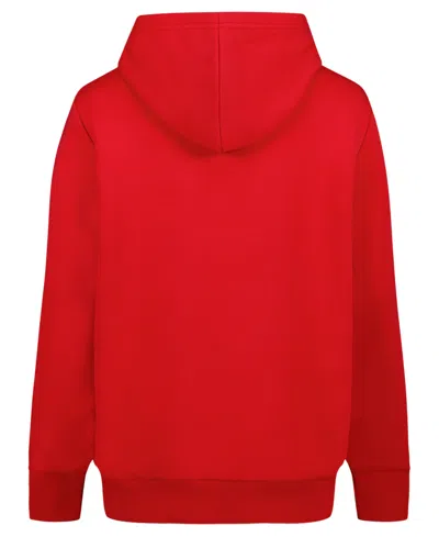 Calvin Klein Boys 8-20 Old School Logo Pullover Hoodie In Red