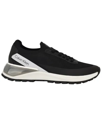 Calvin Klein Women's Geneo Lightweight Knit Sneakers In Black