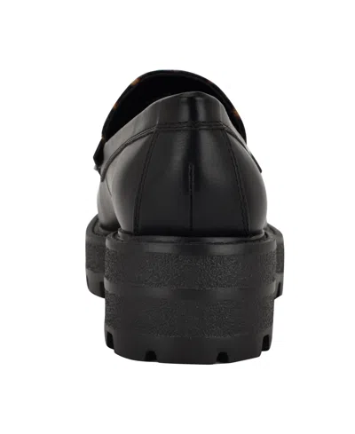 Guess Yanika 2 Platform Loafer In Black