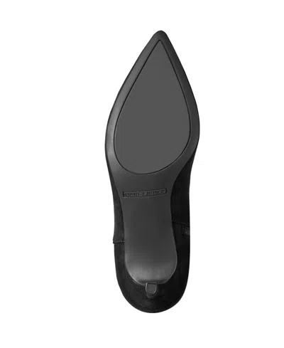 Marc Fisher Womens Glint Pointy Toe Tall Boots Regular Wide Calf In Black