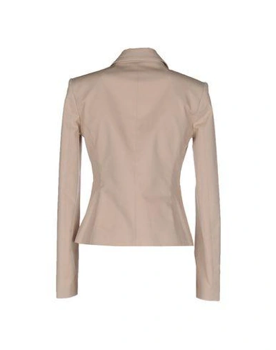 Shop Jil Sander Blazer In Beige