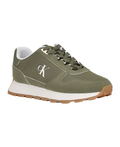 Calvin Klein Women's Women's Taresa Sneaker In Green