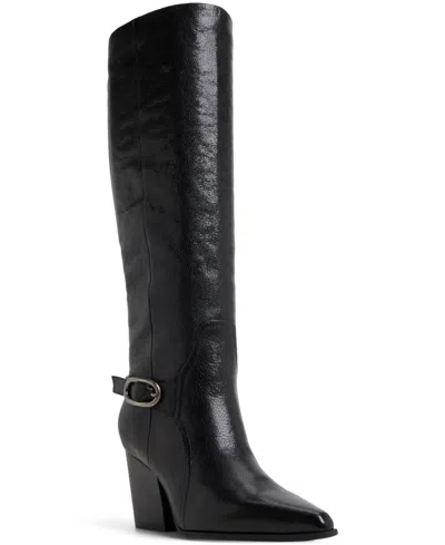 Aldo Saddle In Black In Black