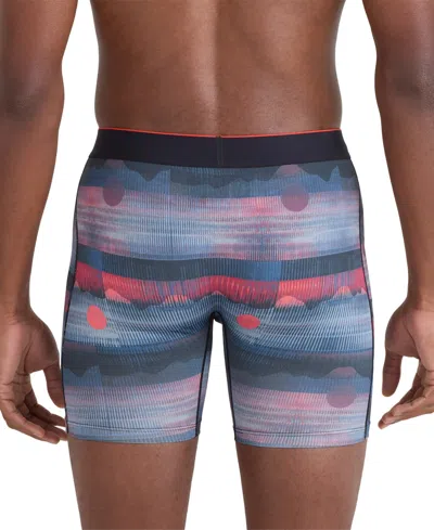 Saxx Men's Multi-sport Printed Mesh Boxer Briefs In Multi