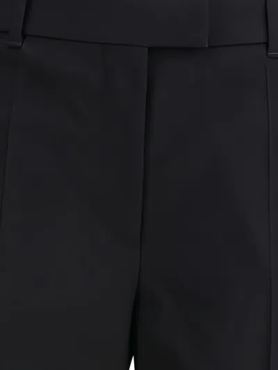 Alexander Mcqueen Skinny Trousers In Black
