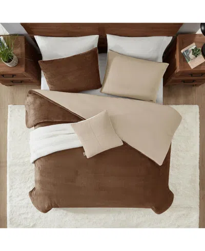 Ugg Brody Reversible 5-pc. Comforter Set, King In Brown