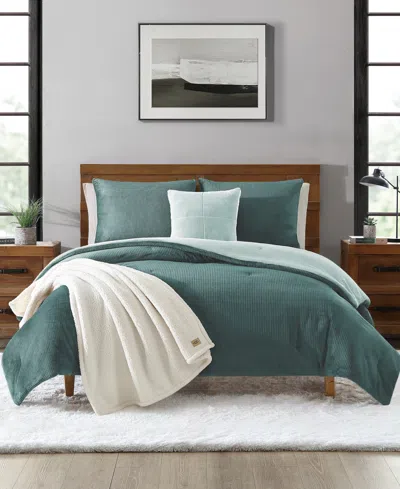 Ugg Brody Reversible 5-pc. Comforter Set, King In Green