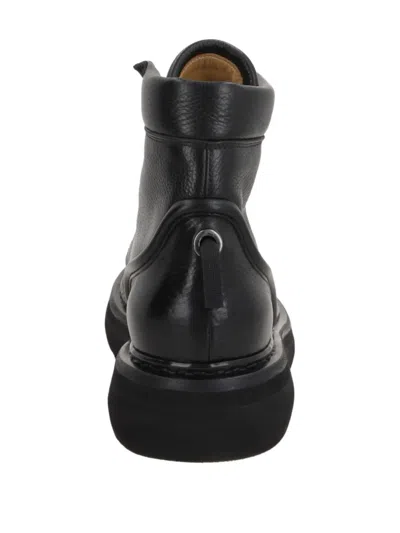 Premiata Lace-up Chunky-sole Boots In Black