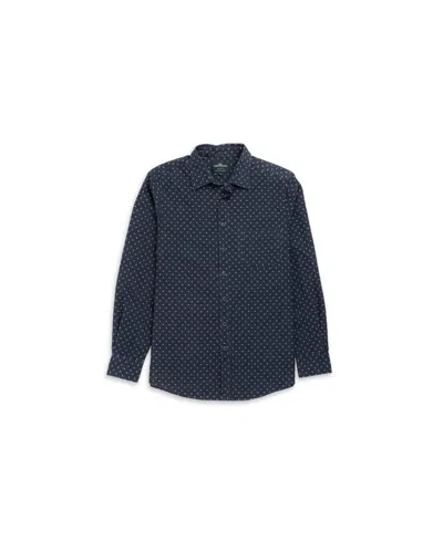 Rodd & Gunn Harrington Long Sleeve Sports Fit Shirt In Blue