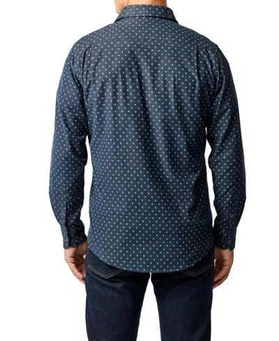 Rodd & Gunn Harrington Long Sleeve Sports Fit Shirt In Blue