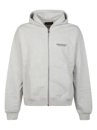 Reternity Zip-up Hoodie In White
