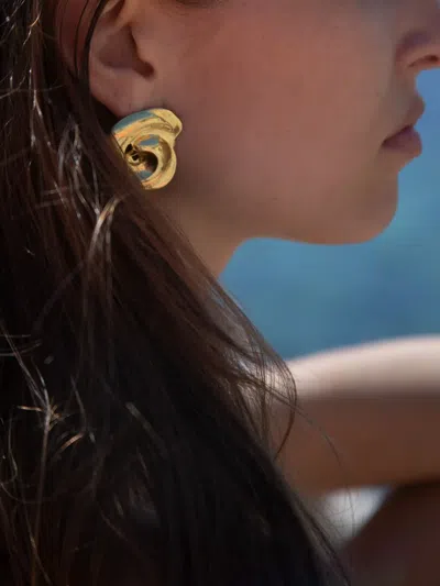 Ysso Cote Earrings In Gold
