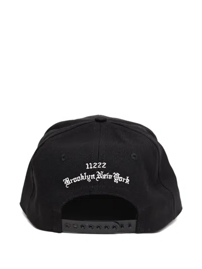 Willy Chavarria Black Polyester Casa De Chavarria Baseball Cap In Black