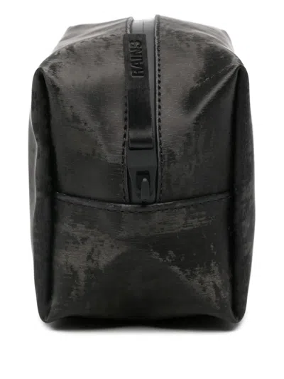 Rains Weekend Waterproof Toiletry Bag In Black