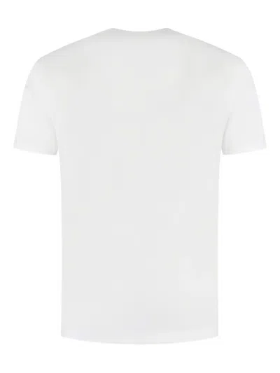 Stefan Brandt Eli Super T-shirt With Classic Crew Neck And Subtle Details In White