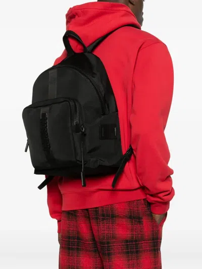 Moschino Versatile Backpack Featuring Adjustable Straps In Black