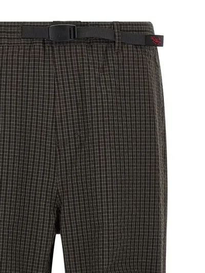 Gramicci Northside Plaid Pants Brown In Green