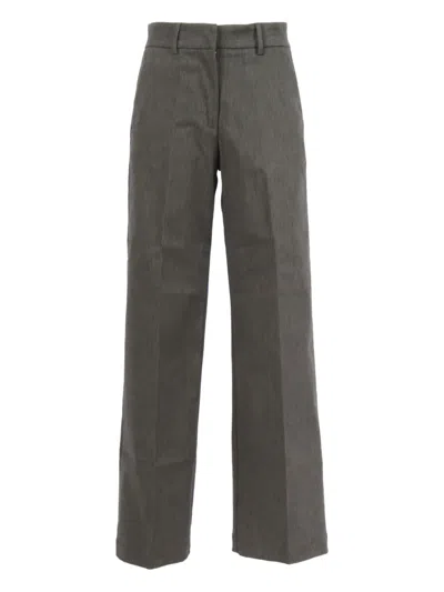 K-way Tyanne Denim-like Chino Without Flats In Gray