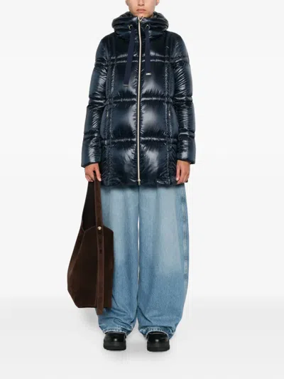 Herno Padded Jacket In Blue
