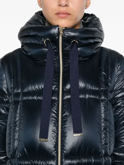 Herno Padded Jacket In Blue