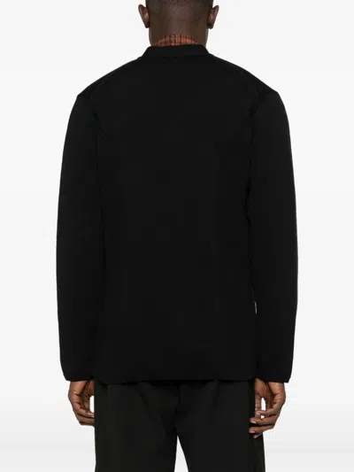 Comme Des Garçons Homme Deux Man Black Sweatshirts In Black