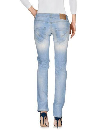 Shop Dondup Denim Pants In Blue