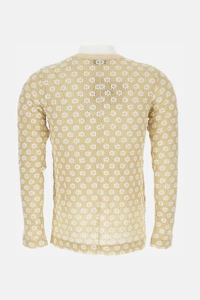 Tanaka Floral Long Sleeve Top In Yellow