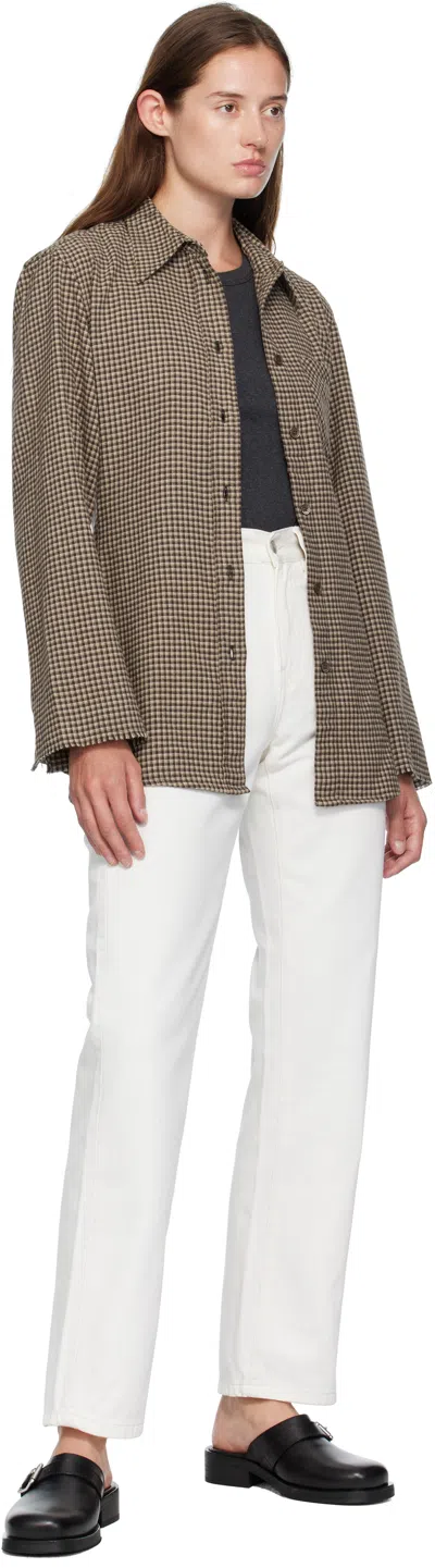 Carhartt Logo-patch Cotton Jeans In White