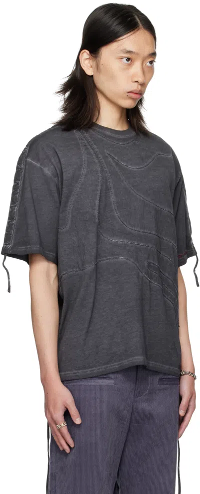 Av Vattev Ssense Exclusive Gray Oversized T-shirt In Gray