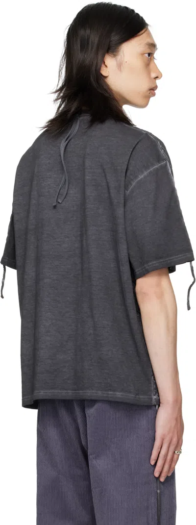 Av Vattev Ssense Exclusive Gray Oversized T-shirt In Gray