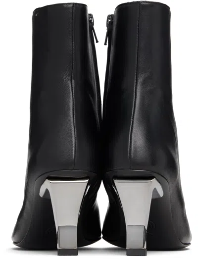 Nicole Saldaña Sculpted-heel Ankle Boots In Multi