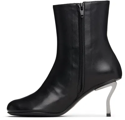 Nicole Saldaña Sculpted-heel Ankle Boots In Multi