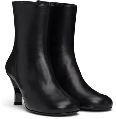 Nicole Saldaña Sculpted-heel Ankle Boots In Multi