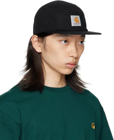 Carhartt Work In Progress Icon Adjustable Baseball Cap In Black