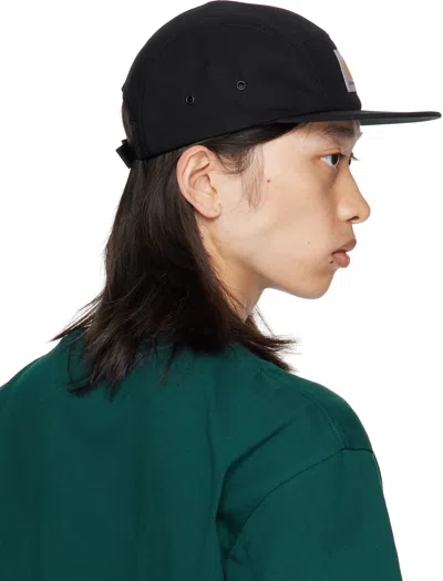 Carhartt Work In Progress Icon Adjustable Baseball Cap In Black