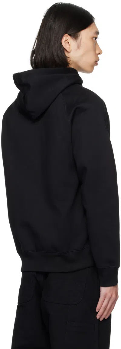Carhartt Cotton Hoodie In Black