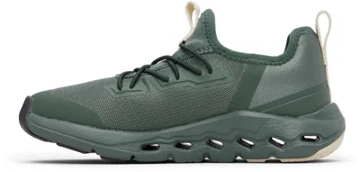 On Little Kids Green Cloudleap Sneakers In Green