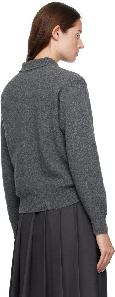 And-daughter Gray Edith Polo In Gray