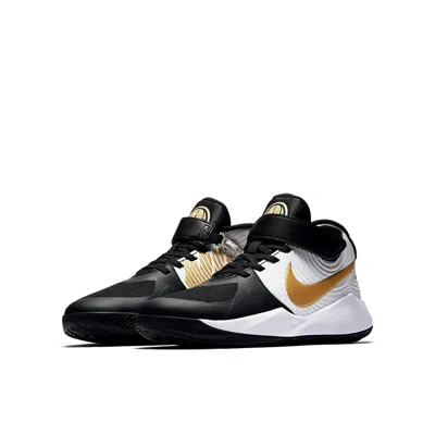 Nike (gs)  Team Hustle D 9 Flyease 'black White' In Multi