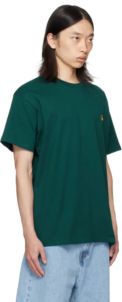 Carhartt Chase T-shirt In Green