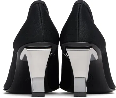 Nicole Saldaña Harper Sculpted-heel Mesh Pumps In Multi